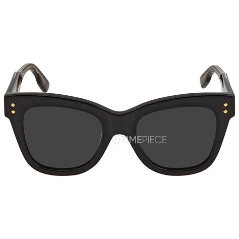 Gucci Grey Cat Eye Ladies Sunglasses GG1082S 001 52